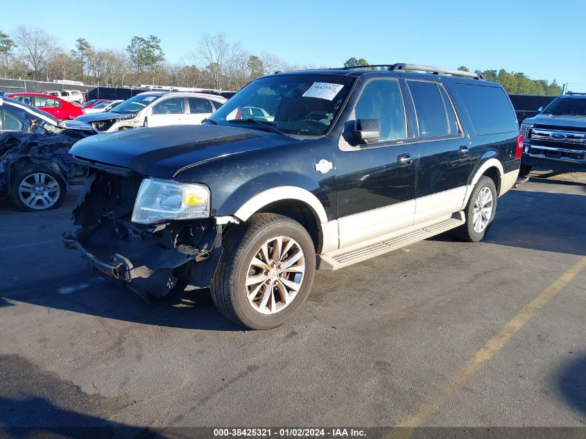 2009 Ford Expedition El Eddie Bauer/King Ranch VIN: 1FMFK17549EB07236 Lot: 38425321