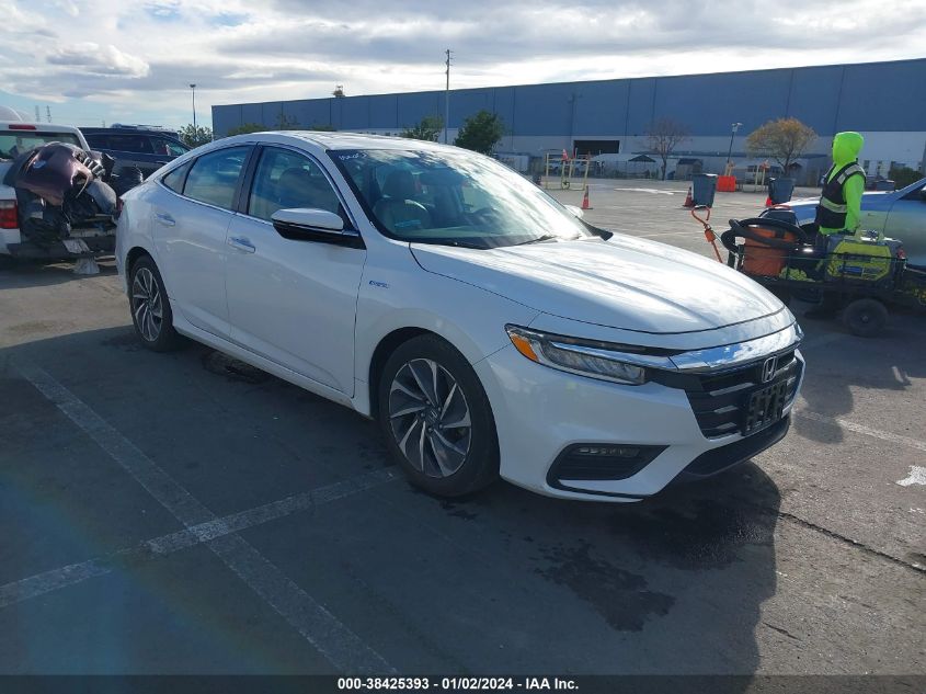 2021 Honda Insight Touring VIN: 19XZE4F97ME007837 Lot: 38425393