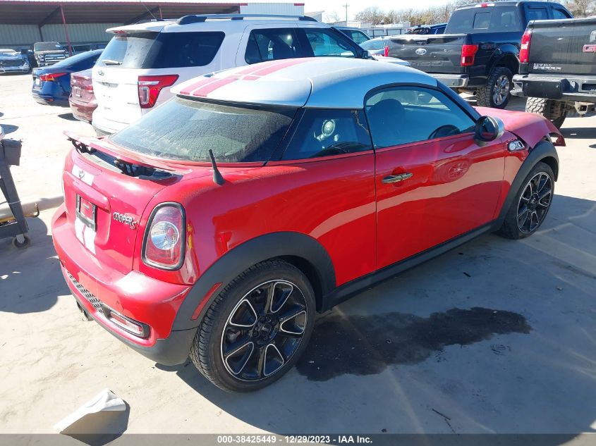 2013 Mini Coupe Cooper S VIN: WMWSX3C52DT408661 Lot: 38425449