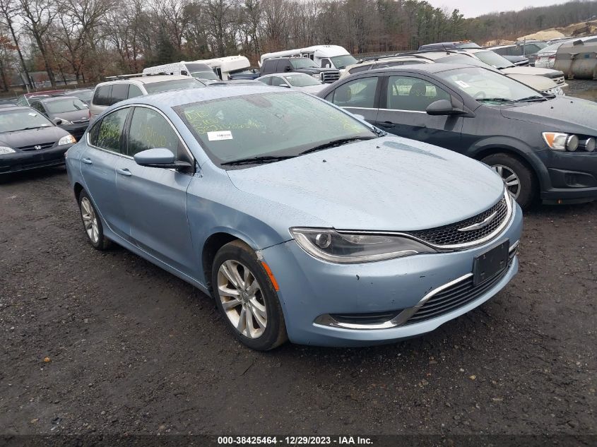 2015 Chrysler 200 Limited VIN: 1C3CCCAB2FN720504 Lot: 38425464