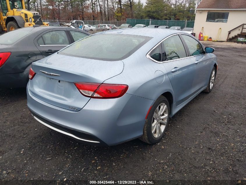 2015 Chrysler 200 Limited VIN: 1C3CCCAB2FN720504 Lot: 38425464