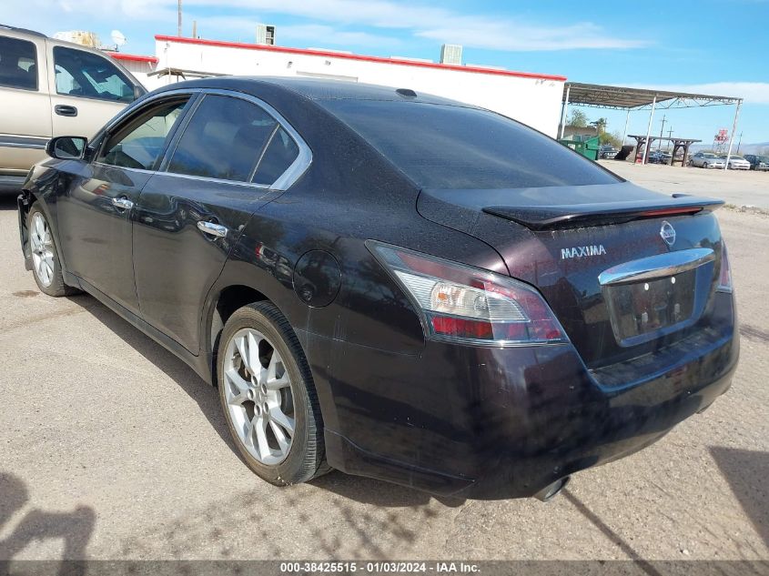 1N4AA5AP7EC450203 2014 Nissan Maxima 3.5 Sv