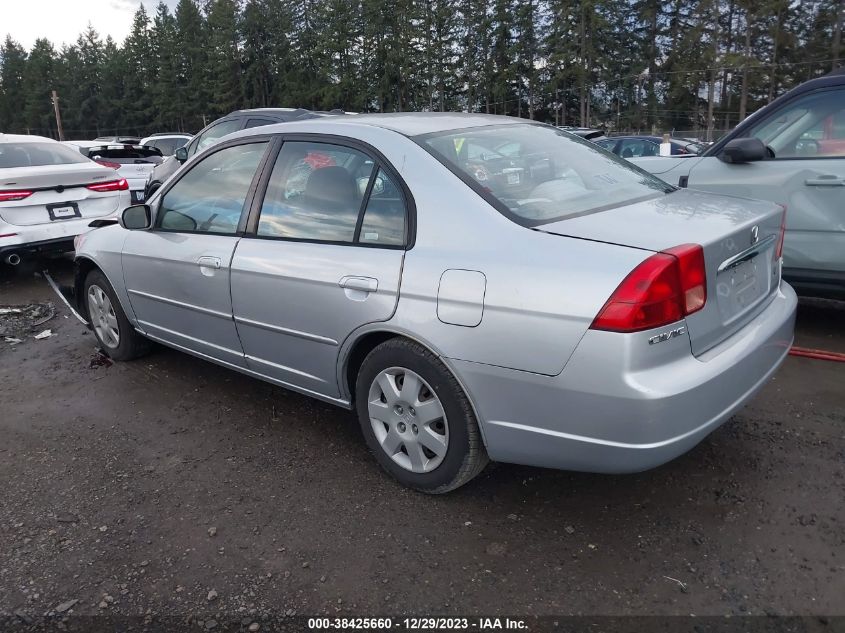 2HGES26781H520493 2001 Honda Civic Ex