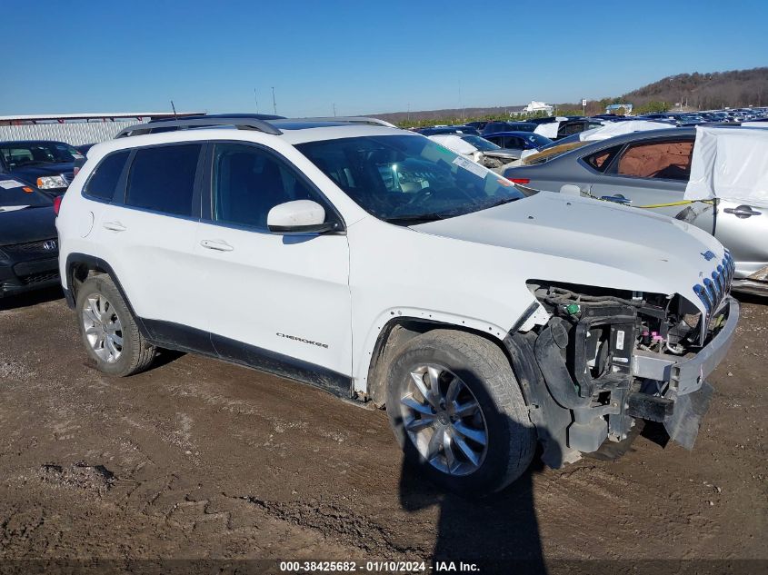 2016 Jeep Cherokee Limited VIN: 1C4PJMDS8GW245280 Lot: 38425682