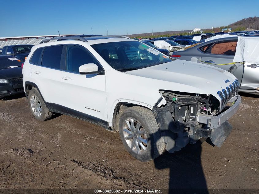 2016 Jeep Cherokee Limited VIN: 1C4PJMDS8GW245280 Lot: 38425682