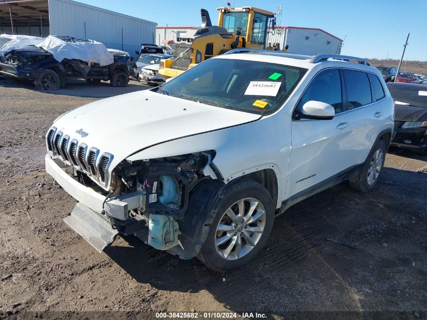 2016 Jeep Cherokee Limited VIN: 1C4PJMDS8GW245280 Lot: 38425682