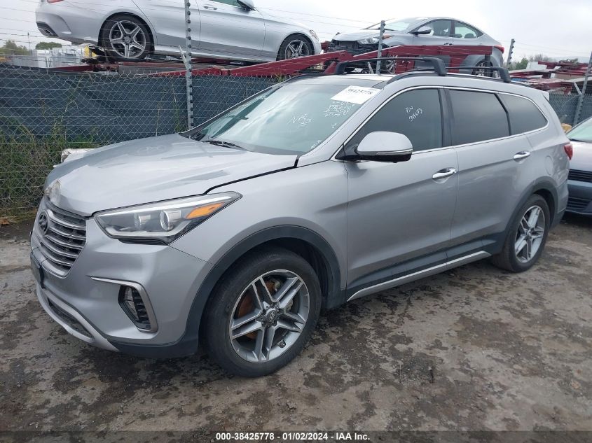 KM8SR4HF6HU184018 2017 Hyundai Santa Fe Limited Ultimate