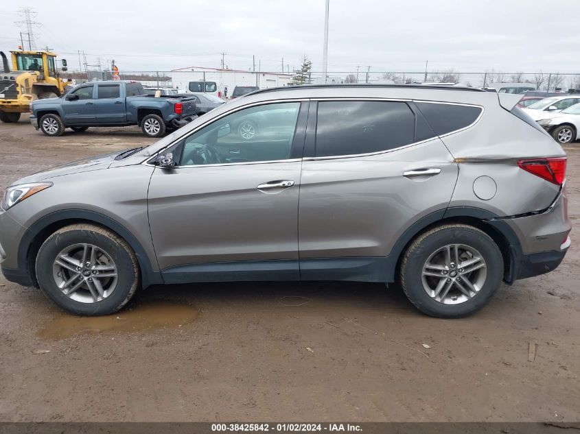 5NMZUDLB6JH069096 2018 Hyundai Santa Fe Sport 2.4L