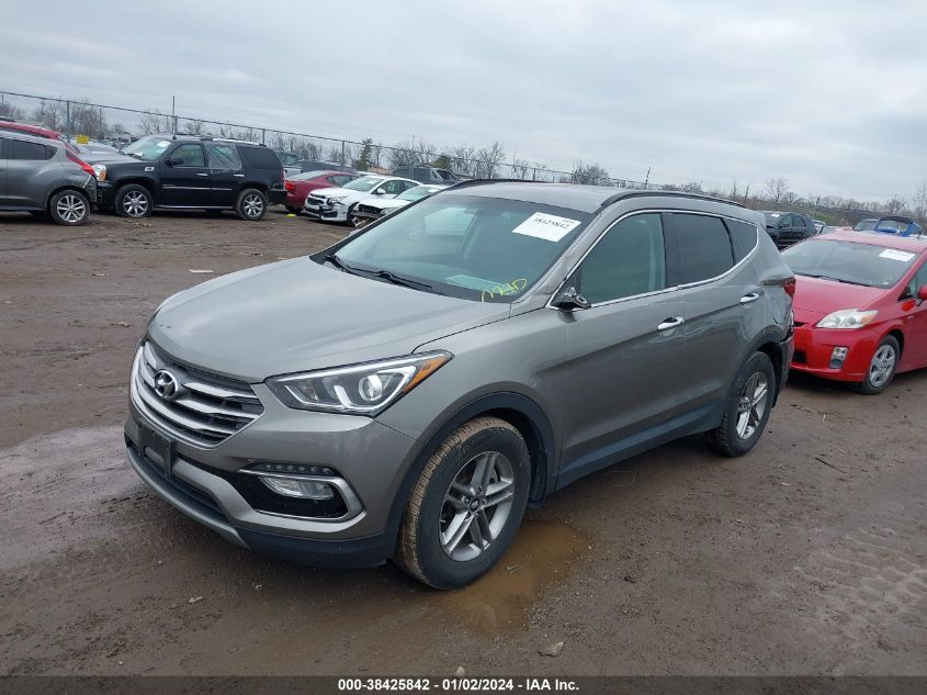 5NMZUDLB6JH069096 2018 Hyundai Santa Fe Sport 2.4L