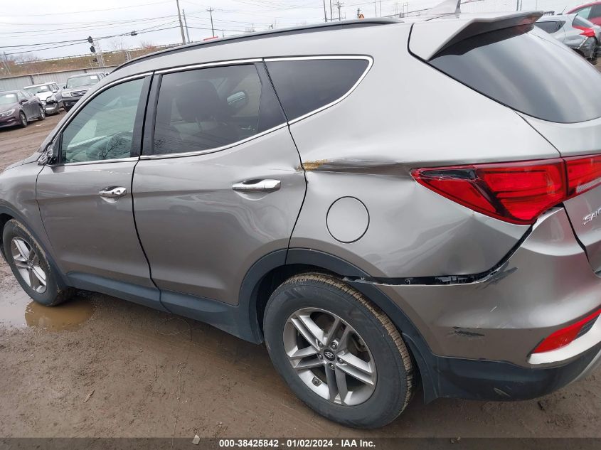 5NMZUDLB6JH069096 2018 Hyundai Santa Fe Sport 2.4L