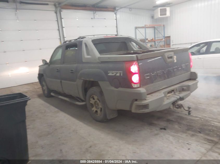 3GNEK13T12G319263 2002 Chevrolet Avalanche