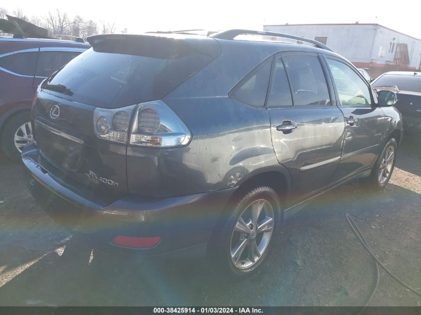 2006 Lexus Rx 400H VIN: JTJGW31U660001594 Lot: 38425914