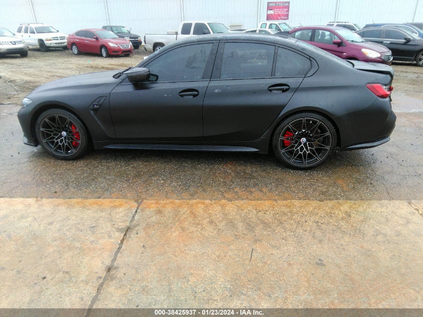 2022 BMW M3 Competition VIN: WBS33AY05NFM96957 Lot: 38425937