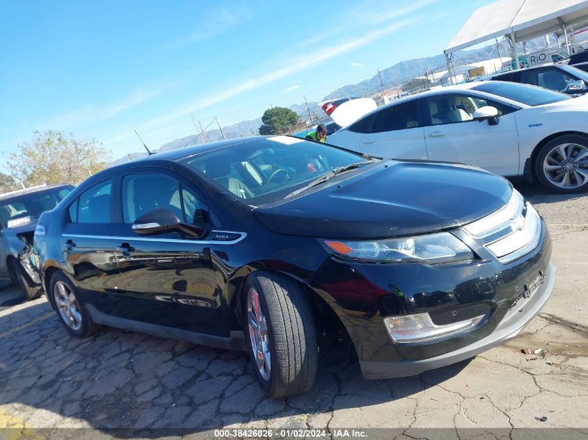 2012 Chevrolet Volt VIN: 1G1RF6E42CU124104 Lot: 38426026