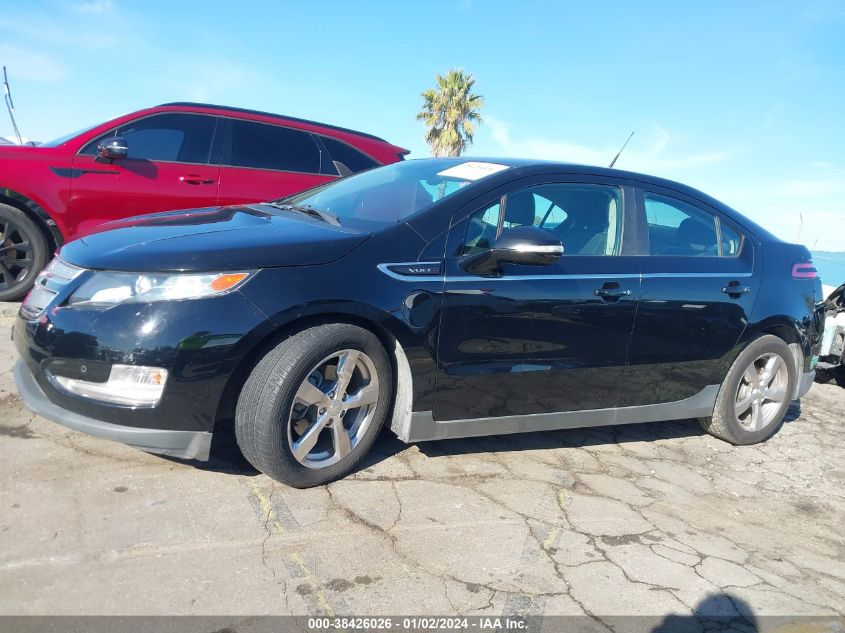 2012 Chevrolet Volt VIN: 1G1RF6E42CU124104 Lot: 38426026