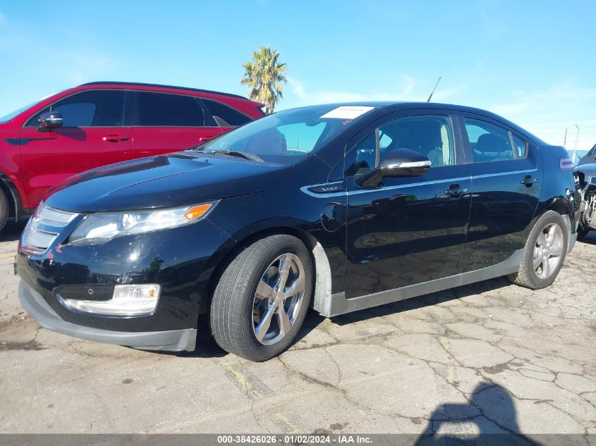 2012 Chevrolet Volt VIN: 1G1RF6E42CU124104 Lot: 38426026