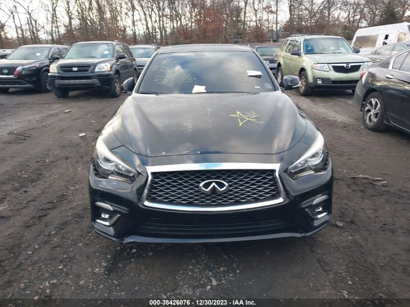 2018 Infiniti Q50 3.0T Luxe VIN: JN1EV7AP2JM590694 Lot: 40931428