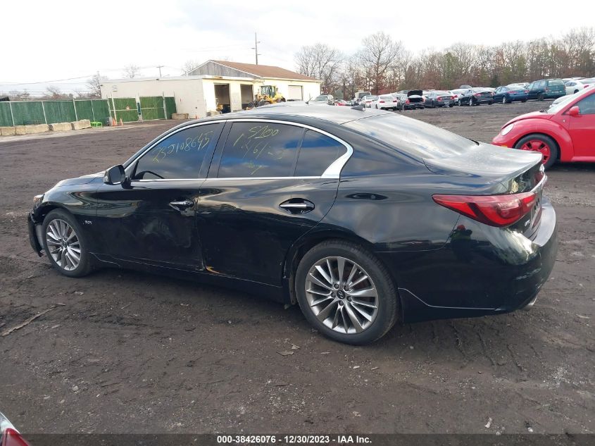 2018 Infiniti Q50 3.0T Luxe VIN: JN1EV7AP2JM590694 Lot: 40931428