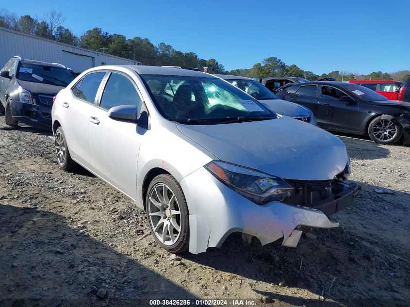 2015 Toyota Corolla Le VIN: 2T1BURHE2FC244863 Lot: 38426286