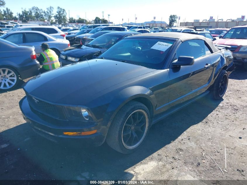 2007 Ford Mustang V6 Deluxe/V6 Premium VIN: 1ZVFT84N275363321 Lot: 38426309