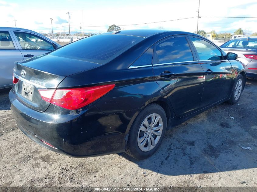 2012 Hyundai Sonata Gls VIN: 5NPEB4AC0CH449315 Lot: 38426317