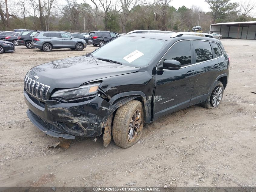 2019 Jeep Cherokee Latitude Plus Fwd VIN: 1C4PJLLB8KD146295 Lot: 38426336