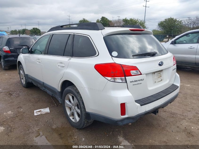 4S4BRCCC4D3309735 2013 Subaru Outback 2.5I Premium