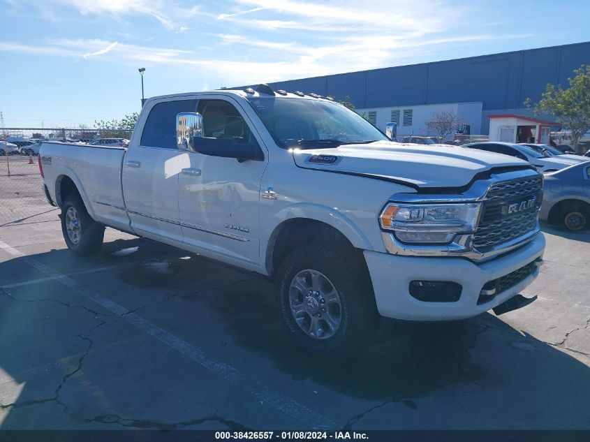 2019 Ram 2500 Limited 4X4 8' Box VIN: 3C6UR5RL0KG527575 Lot: 38426557