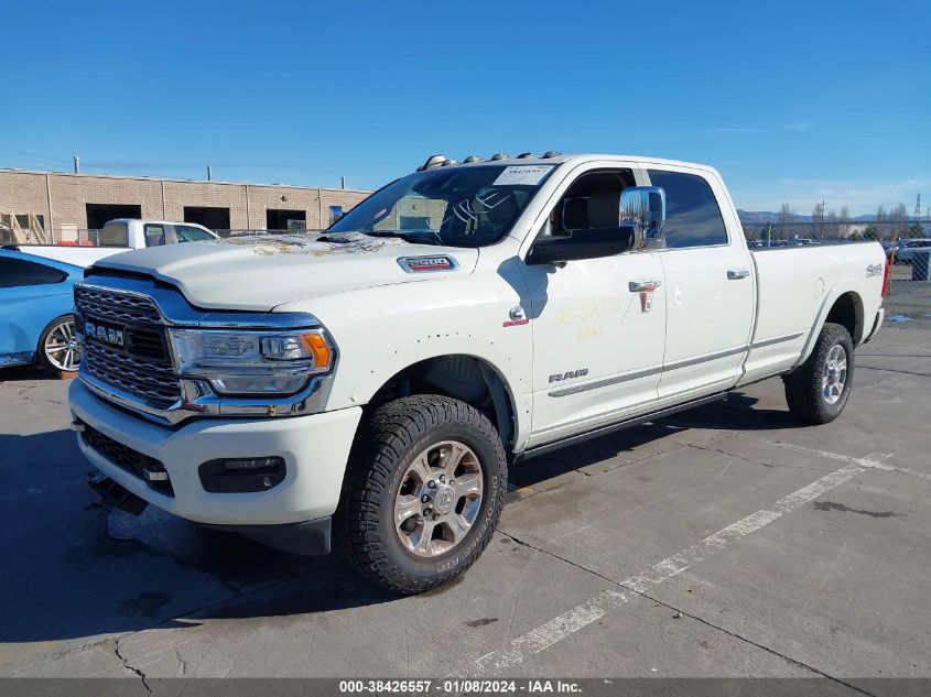 2019 Ram 2500 Limited 4X4 8' Box VIN: 3C6UR5RL0KG527575 Lot: 38426557