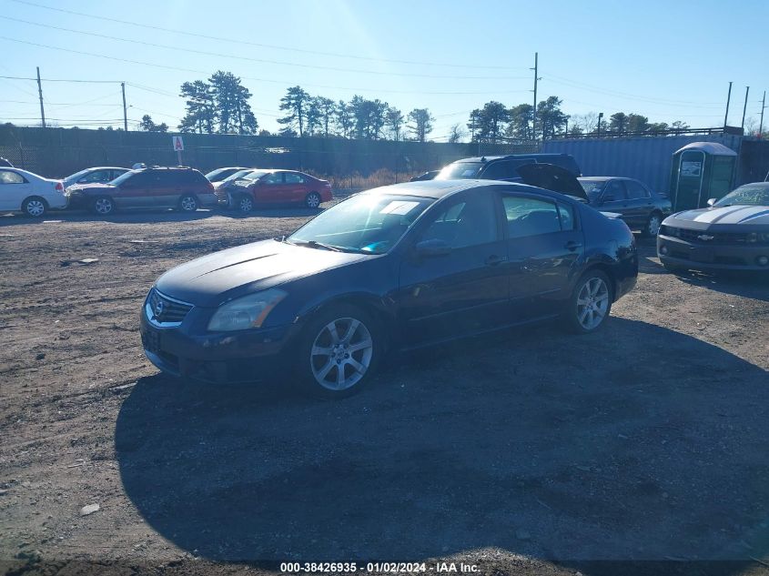 2007 Nissan Maxima 3.5 Se VIN: 1N4BA41E67C852326 Lot: 38426935