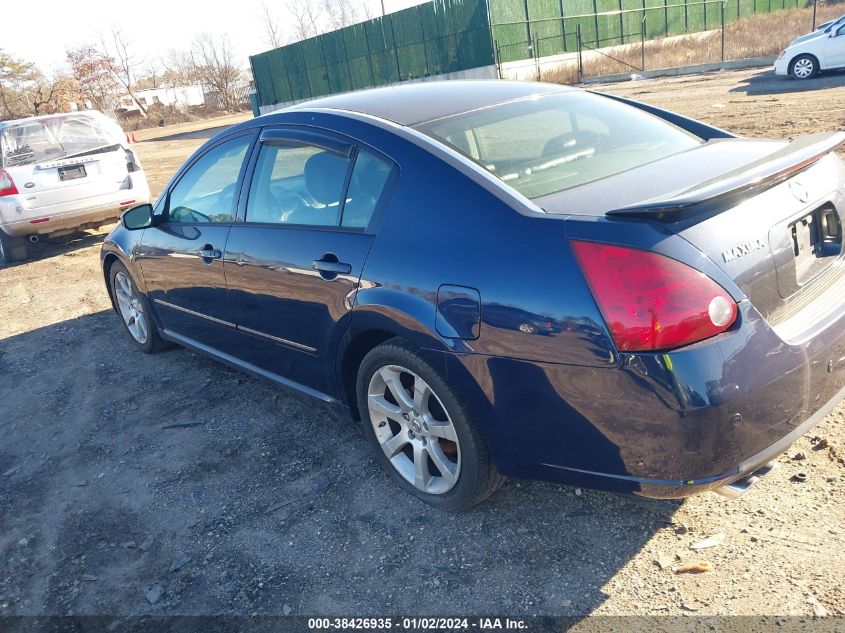 2007 Nissan Maxima 3.5 Se VIN: 1N4BA41E67C852326 Lot: 38426935