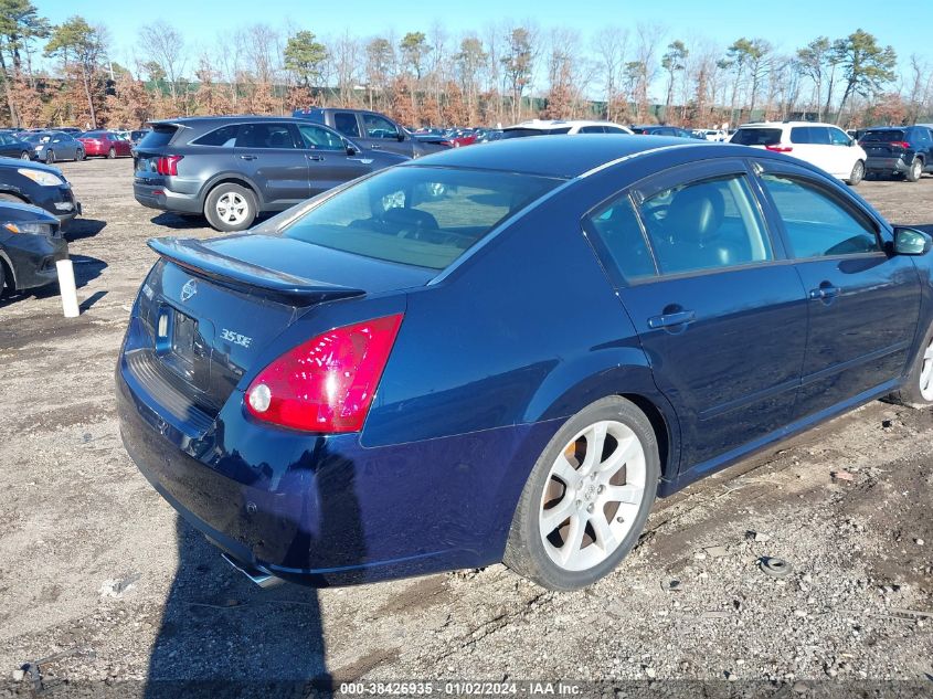 2007 Nissan Maxima 3.5 Se VIN: 1N4BA41E67C852326 Lot: 38426935