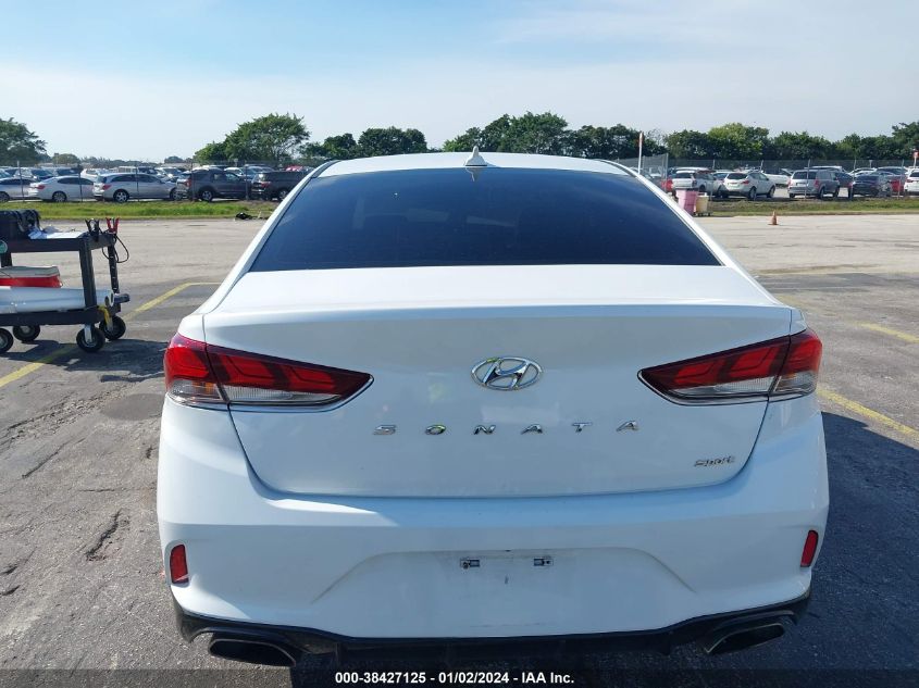 2018 Hyundai Sonata Sport+ VIN: 5NPE34AF1JH724601 Lot: 38427125