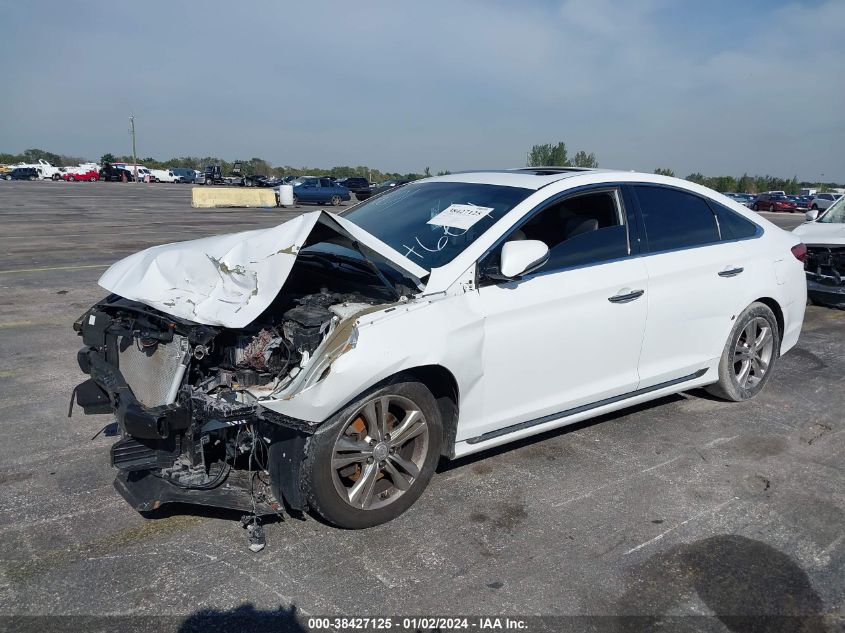 2018 Hyundai Sonata Sport+ VIN: 5NPE34AF1JH724601 Lot: 38427125