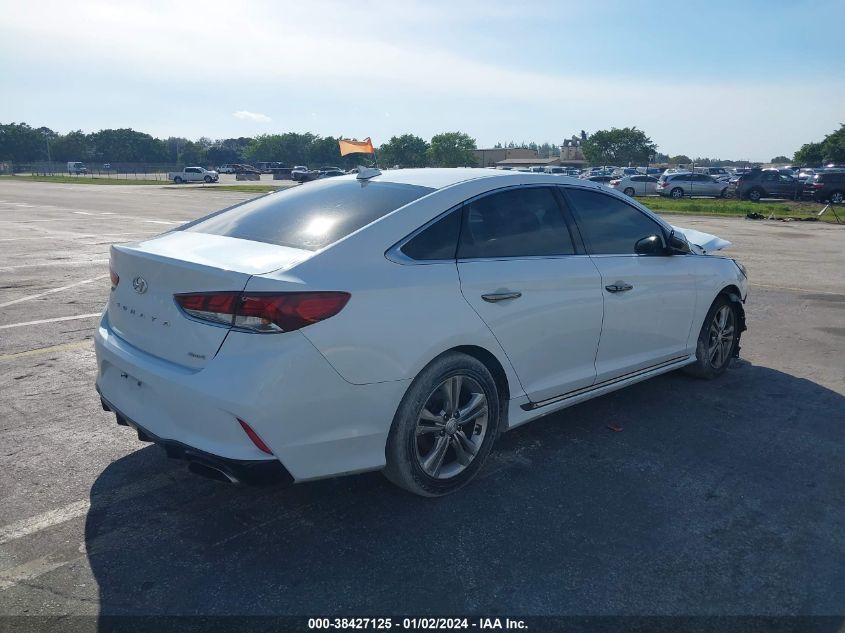 2018 Hyundai Sonata Sport+ VIN: 5NPE34AF1JH724601 Lot: 38427125