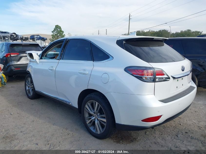 2T2ZB1BAXFC003236 2015 Lexus Rx 450H