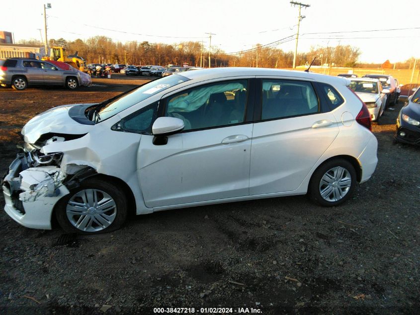 2019 Honda Fit Lx VIN: 3HGGK5H42KM730751 Lot: 38427218