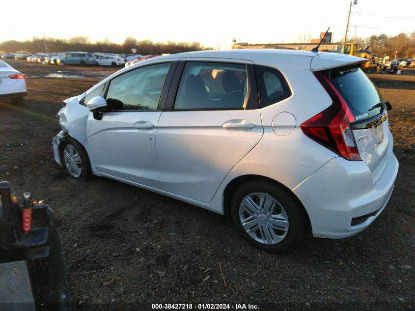 2019 Honda Fit Lx VIN: 3HGGK5H42KM730751 Lot: 38427218