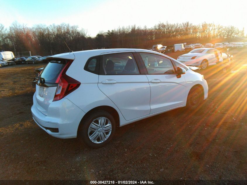 2019 Honda Fit Lx VIN: 3HGGK5H42KM730751 Lot: 38427218