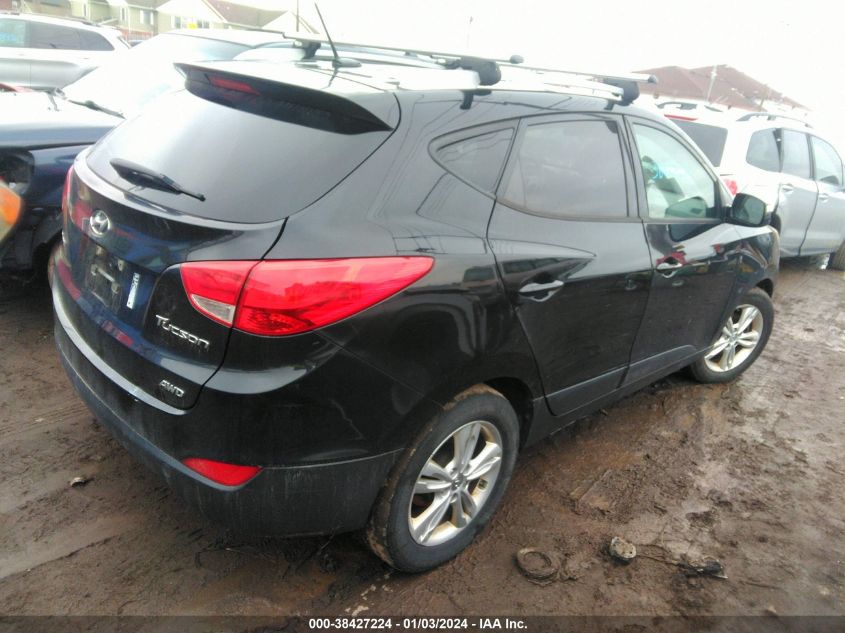 2013 Hyundai Tucson Gls VIN: KM8JUCAC9DU756181 Lot: 38821844