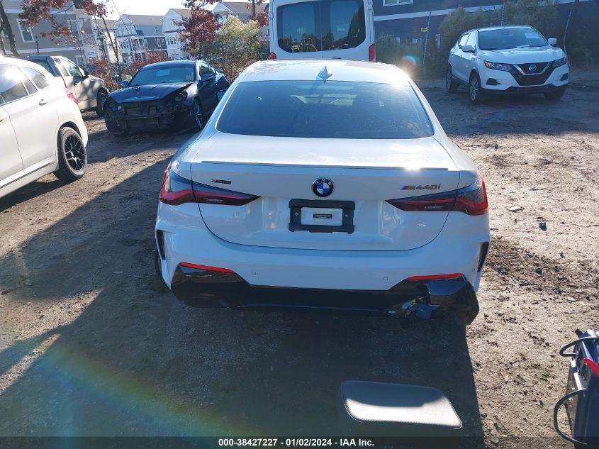 2021 BMW M440I xDrive VIN: WBA13AR0XMCF64022 Lot: 38427227