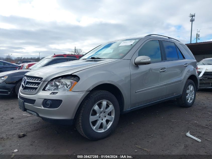 4JGBB86E47A215952 2007 Mercedes-Benz Ml 350 4Matic