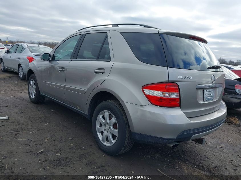 4JGBB86E47A215952 2007 Mercedes-Benz Ml 350 4Matic