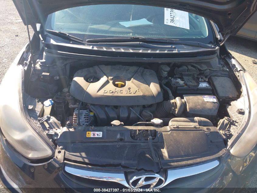 KMHDH4AEXDU732013 2013 Hyundai Elantra Gls (Ulsan Plant)