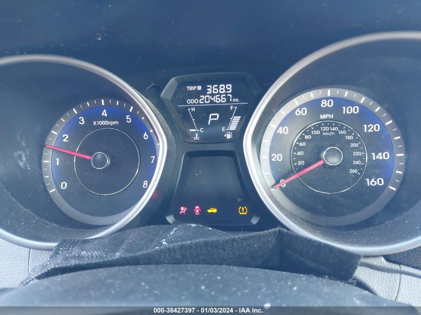 KMHDH4AEXDU732013 2013 Hyundai Elantra Gls (Ulsan Plant)