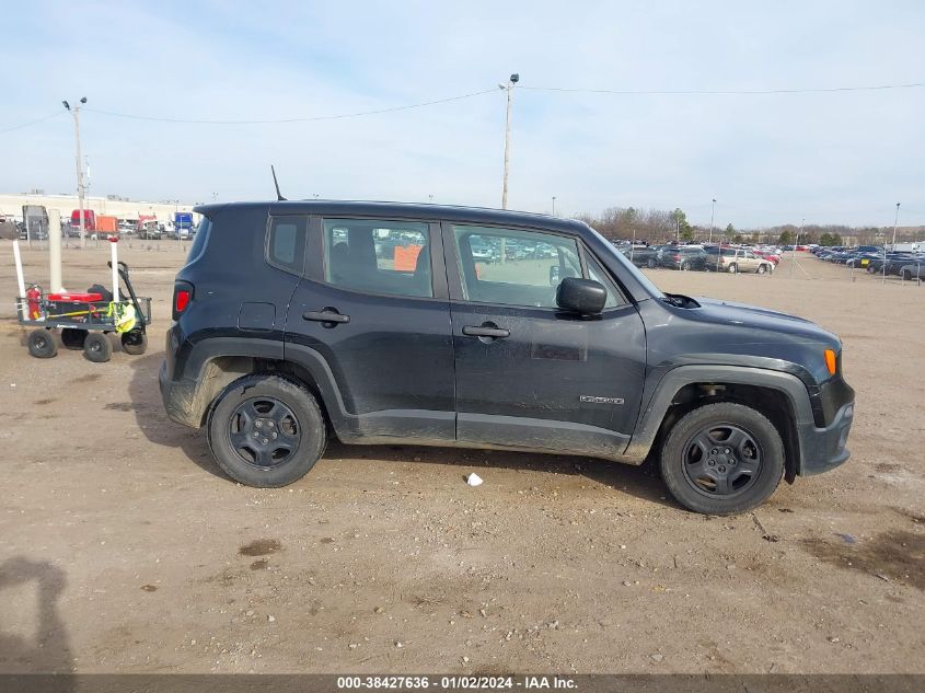 ZACCJBAB8JPH85997 2018 Jeep Renegade Sport 4X4