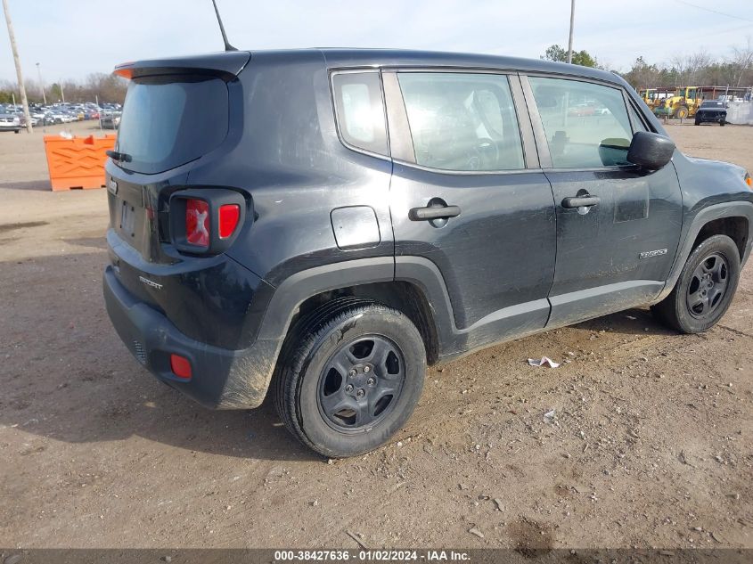 ZACCJBAB8JPH85997 2018 Jeep Renegade Sport 4X4