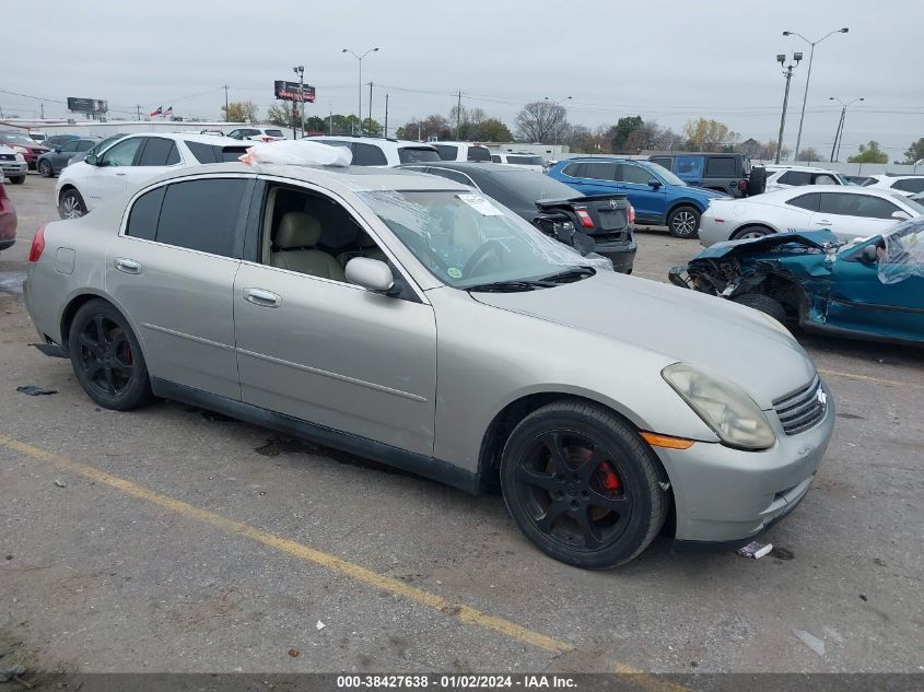 2004 Infiniti G35 VIN: JNKCV51E14M617989 Lot: 38427638