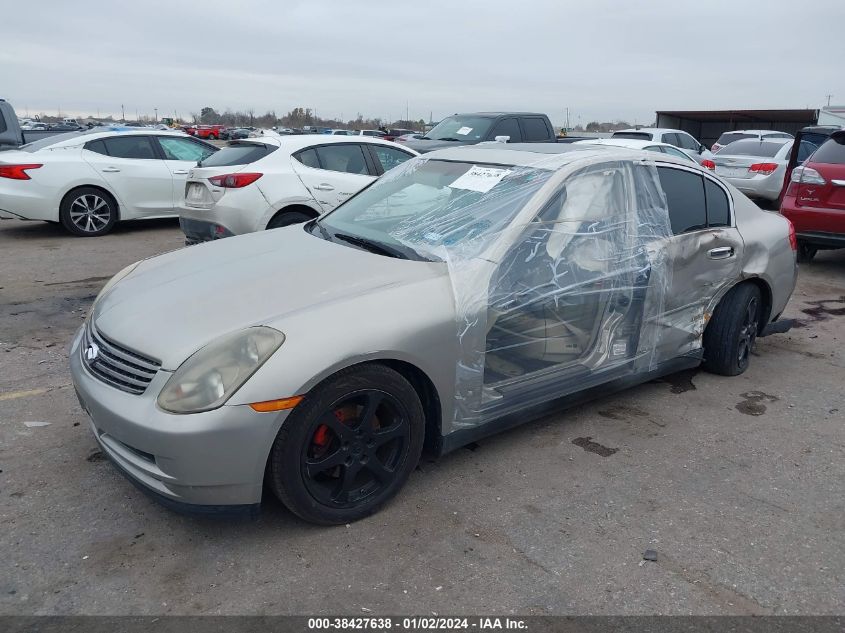 2004 Infiniti G35 VIN: JNKCV51E14M617989 Lot: 38427638