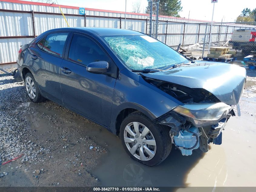 2015 Toyota Corolla Le VIN: 5YFBURHE5FP278022 Lot: 38427710